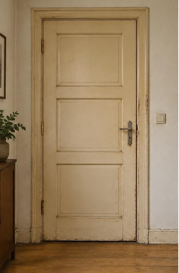Porte intérieure anthracite — avant covering