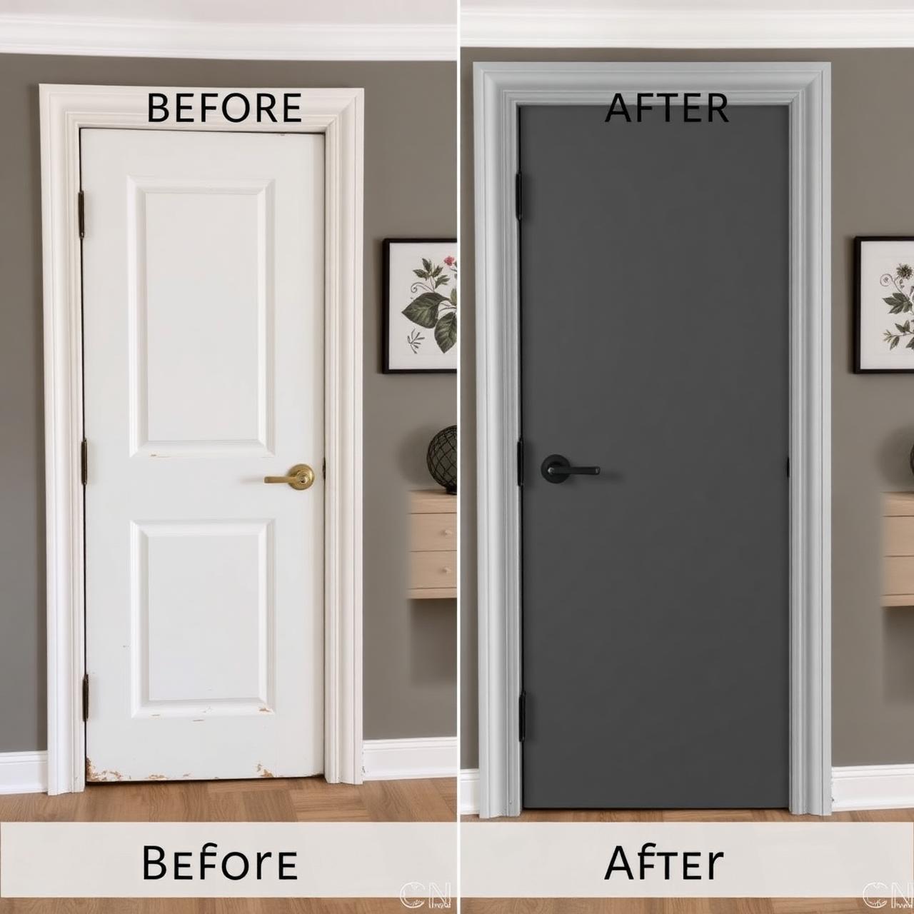 Portes et placards : le covering qui change tout un couloir